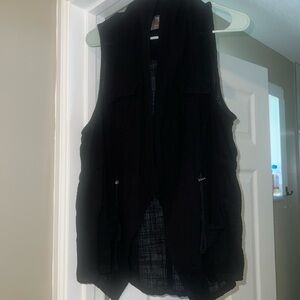 Torrid Black Sleeveless Vest